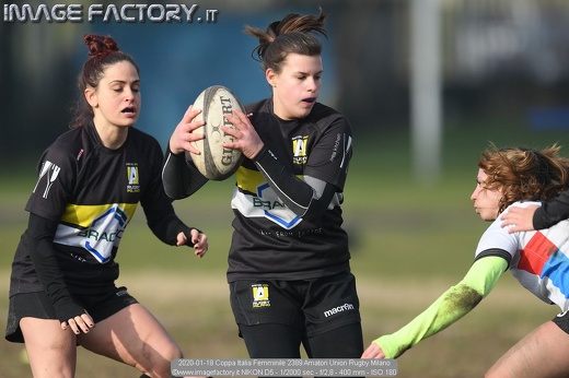 2020-01-19 Coppa Italia Femminile 2389 Amatori Union Rugby Milano